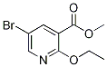 Methyl 5-bromo-2-ethoxynicotinate Struktur