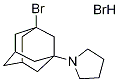 1-(3-BROMO-1-ADAMANTYL)PYRROLIDINE Hydrobromide Struktur