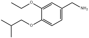 1-(3-Ethoxy-4-isobutoxyphenyl)methanamine Struktur