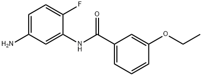 N-(5-Amino-2-fluorophenyl)-3-ethoxybenzamide Struktur