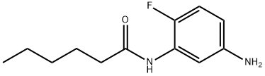 N-(5-Amino-2-fluorophenyl)hexanamide Struktur