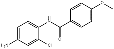 N-(4-amino-2-chlorophenyl)-4-methoxybenzamide Struktur