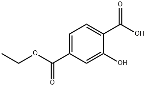 2-Hydroxy-4-(ethoxycarbonyl)benzoic  acid Struktur