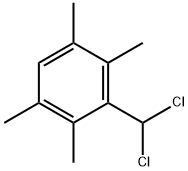 3-(dichloromethyl)-1,2,4,5-tetramethylbenzene Struktur