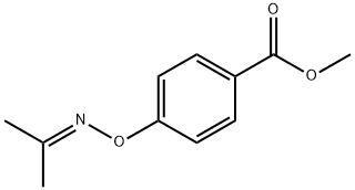 4-{[(1-甲基亞乙基)氨基]氧基}苯甲酸甲酯, 58658-56-3, 結構式