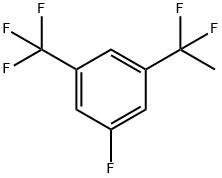 1-(1,1-Difluoroethyl)-3-fluoro-5-(trifluoromethyl)benzene Struktur