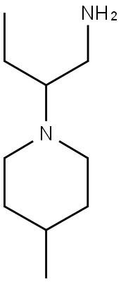 [2-(4-Methylpiperidin-1-yl)butyl]amine Struktur