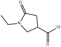 1-Ethyl-5-oxopyrrolidine-3-carbonyl chloride Struktur