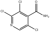 2,3,5-Trichloroisonicotinamide Struktur