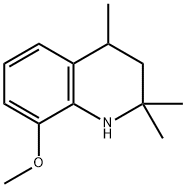 8-METHOXY-2,2,4-TRIMETHYL-1,2,3,4-TETRAHYDROQUINOLINE Struktur