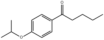 1-(4-ISOPROPOXYPHENYL)PENTAN-1-ONE Struktur