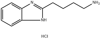 4-(1H-BENZOIMIDAZOL-2-YL)-BUTYLAMINEDIHYDROCHLORIDE Struktur