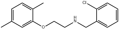 N-(2-Chlorobenzyl)-2-(2,5-dimethylphenoxy)-1-ethanamine Struktur