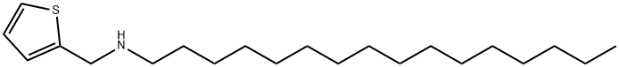 N-(2-Thienylmethyl)-1-hexadecanamine Struktur