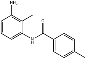 N-(3-Amino-2-methylphenyl)-4-methylbenzamide Struktur