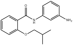 N-(3-Aminophenyl)-2-isobutoxybenzamide Struktur