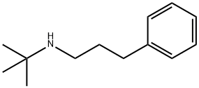 N-(tert-Butyl)-3-phenyl-1-propanamine Struktur