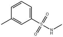 N,3-dimethylbenzenesulfonamide Struktur