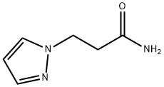 3-(1H-pyrazol-1-yl)propanamide Struktur