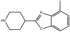 4-methyl-2-piperidin-4-yl-1,3-benzoxazole Struktur