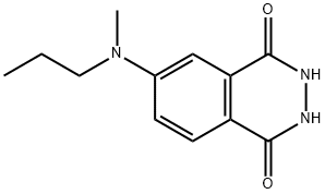 6-[methyl(propyl)amino]-2,3-dihydrophthalazine-1,4-dione Struktur