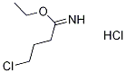 ethyl 4-chlorobutanimidoate hydrochloride Struktur