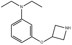 3-(3-Azetidinyloxy)-N,N-diethylaniline Struktur