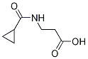 N-(Cyclopropylcarbonyl)-beta-alanine Struktur