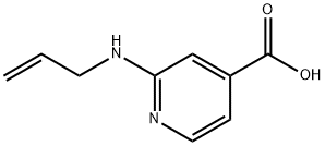 2-(Allylamino)isonicotinic acid Struktur