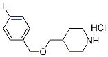 4-Iodobenzyl 4-piperidinylmethyl etherhydrochloride Struktur