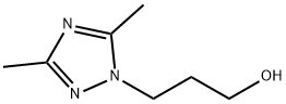 1H-1,2,4-triazole-1-propanol, 3,5-dimethyl- Struktur