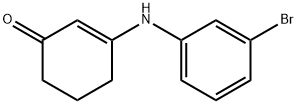 2-cyclohexen-1-one, 3-[(3-bromophenyl)amino]- Struktur