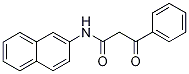 N-2-Naphthyl-3-oxo-3-phenylpropanamide Struktur