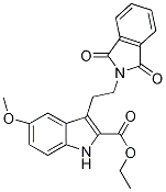 Ethyl 3-[2-(1,3-dioxo-1,3-dihydro-2H-isoindol-2-yl)ethyl]-5-methoxy-1H-indole-2-carboxylate