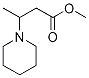 Methyl 3-piperidin-1-ylbutanoate Struktur