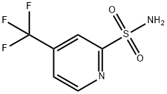 4-(Trifluoromethyl)pyridine-2-sulfonic acid amide Structure