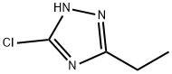 3-Chloro-5-ethyl-1H-1,2,4-triazole Struktur