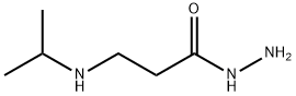 3-(ISOPROPYLAMINO)PROPANOHYDRAZIDE Struktur