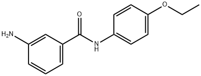 3-AMINO-N-(4-ETHOXYPHENYL)BENZAMIDE Struktur