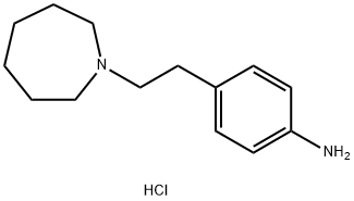 4-(2-AZEPAN-1-YL-ETHYL)-PHENYLAMINE HYDROCHLORIDE Struktur