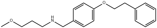 3-Methoxy-N-[4-(phenethyloxy)benzyl]-1-propanamine Struktur