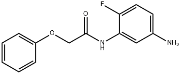 N-(5-Amino-2-fluorophenyl)-2-phenoxyacetamide Struktur