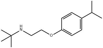 N-[2-(4-Isopropylphenoxy)ethyl]-2-methyl-2-propanamine Struktur