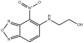 2-({4-nitro-2,1,3-benzoxadiazol-5-yl}amino)ethanol Struktur