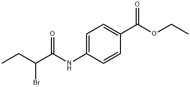 ethyl 4-[(2-bromobutanoyl)amino]benzoate Struktur