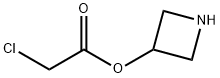 3-Azetidinyl 2-chloroacetate Struktur