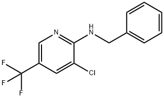 N-Benzyl-3-chloro-5-(trifluoromethyl)-2-pyridinamine Struktur