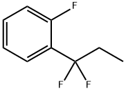 1-(1,1-Difluoropropyl)-2-fluorobenzene Struktur