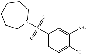 5-(1-Azepanylsulfonyl)-2-chloroaniline Struktur