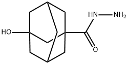 tricyclo[3.3.1.1~3,7~]decane-1-carboxylic acid, 3-hydroxy- Struktur